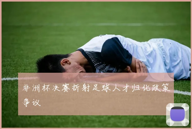 非洲杯决赛折射足球人才归化政策争议